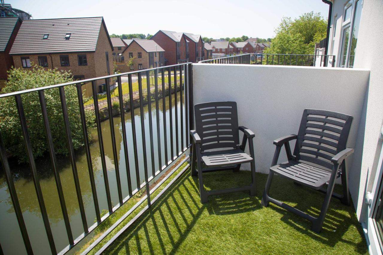 Bridge Court By Sterling Edge Apartments - Luxury Aparthotel - Stylish 1-Bed Apartments - Balcony With Canal View Or Private Garden - Free Parking Birmingham Exterior photo